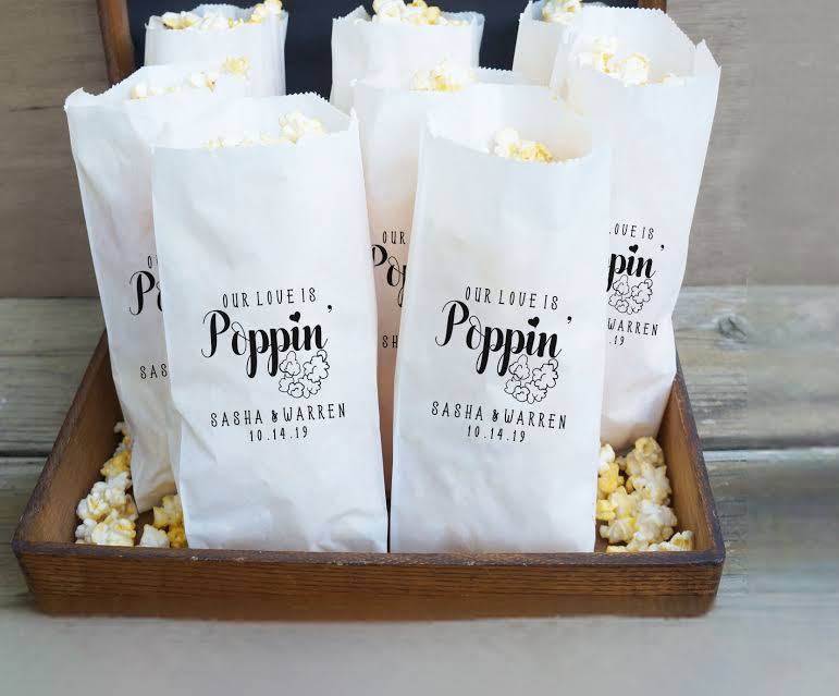 Custom Popcorn Bags